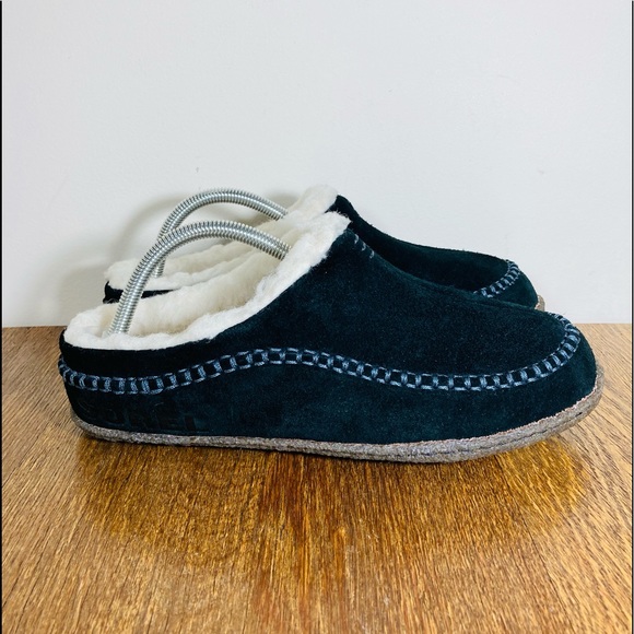 Sorel Falcon Ridge ll Slipper Men’s Size 9 Black - Picture 1 of 10